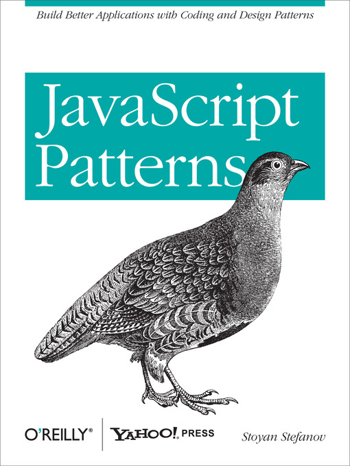 Title details for JavaScript Patterns by Stoyan Stefanov - Wait list